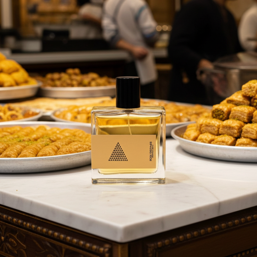 Baklava Musk Eau de Parfum 50ml | Sweet Jordanian Bakery