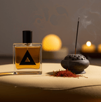 Amber Eau de Parfum 50ml | Warm Ancient Mystery - Rook Perfumes London | Unique Unisex Fragrance