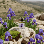 Faqqua Iris: A Scent for Gaza 30ml | Palestine's National Flower - Rook Perfumes London | Unique Unisex Fragrance