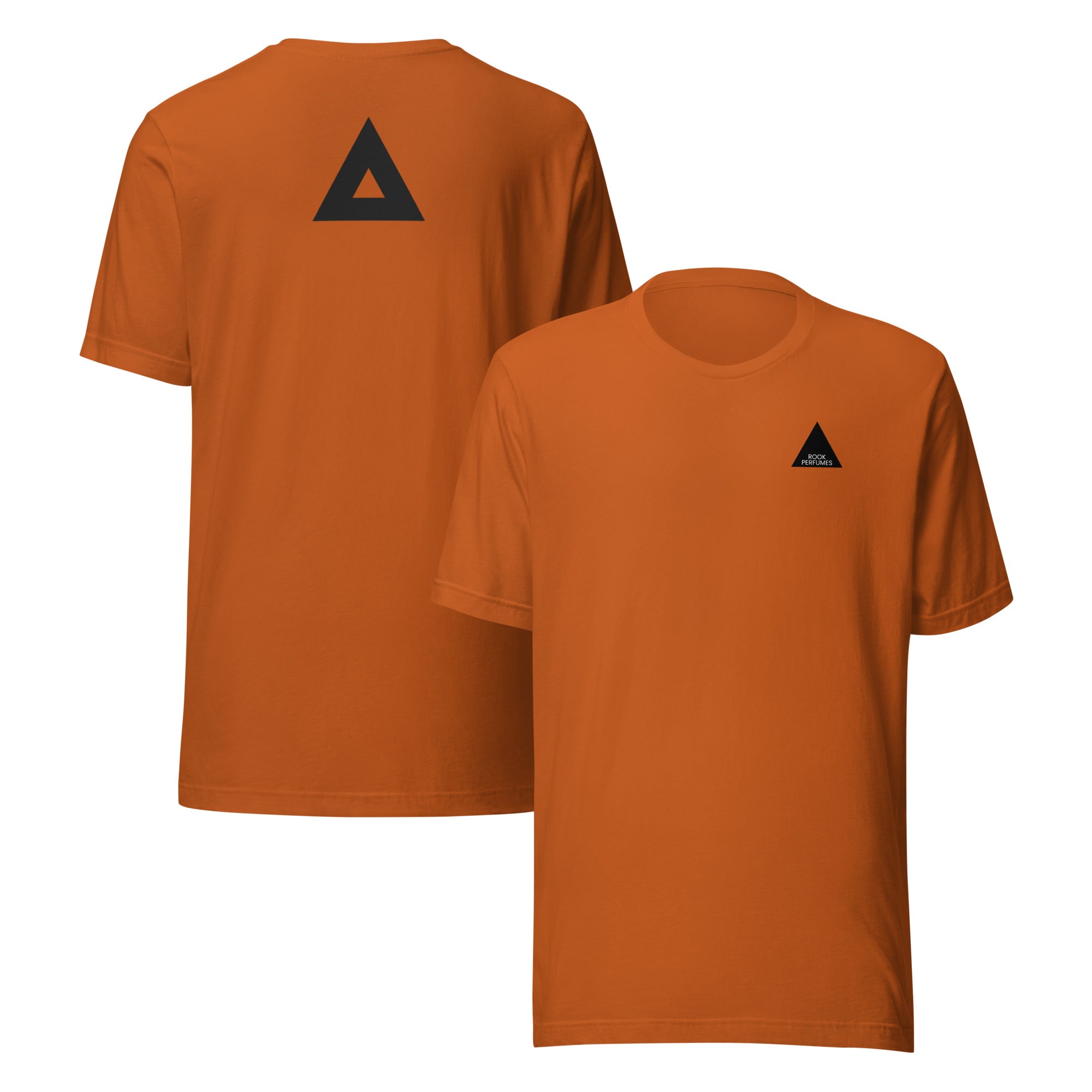 Amber unisex t-shirt by Rook Perfumes London, featuring a soft fabric and stylish casual design.