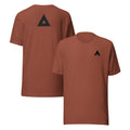 Amber unisex t-shirt by Rook Perfumes London, featuring a stylish design in a warm amber color.