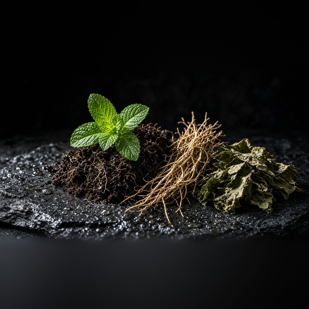 Undergrowth Eau de Parfum 50ml by Rook Perfumes, featuring green and earthy notes inspired by nature and petrichor.