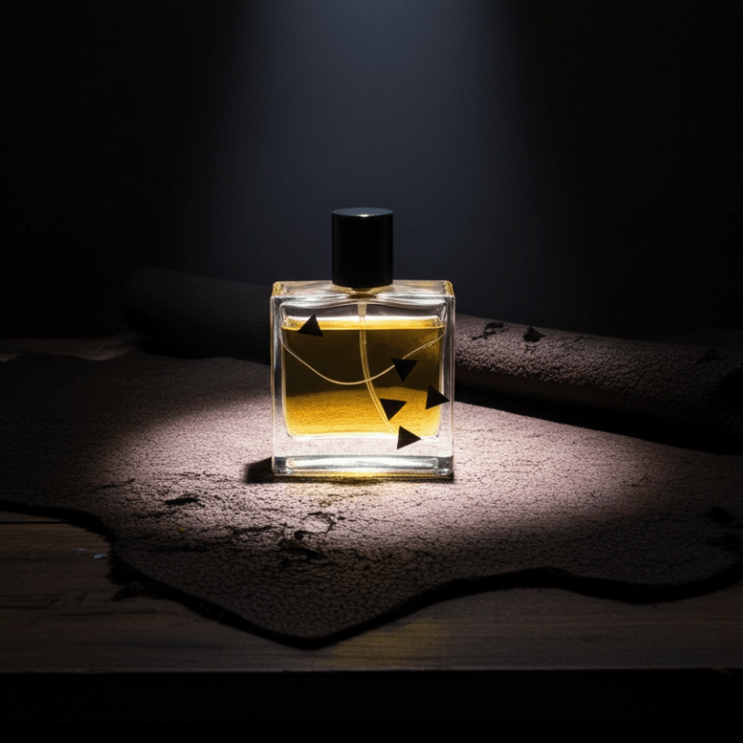 Suede Eau de Parfum 50ml | Bold Leather & Cognac - Rook Perfumes London | Unique Unisex Fragrance
