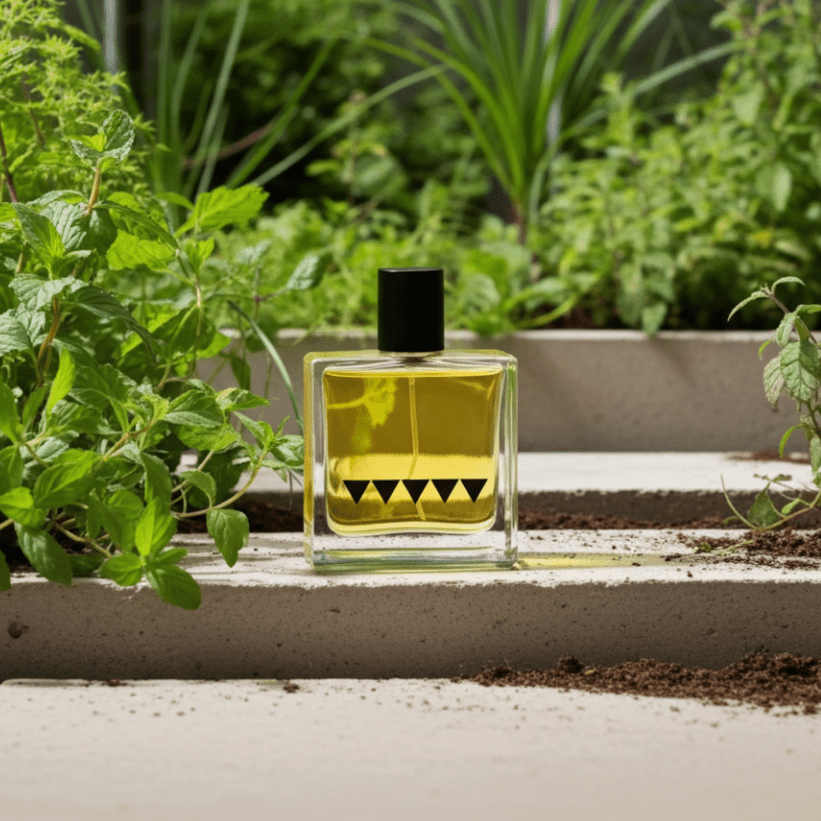 Undergrowth Eau de Parfum 50ml by Rook Perfumes featuring green earthy notes and petrichor in a clear bottle.